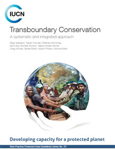 Report cover for Transboundary Conservation, A Systematic and Integrated Approach